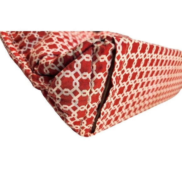 Vera Bradley Quilted Floral Tote Bag With Button Closure - Picture 13 of 14